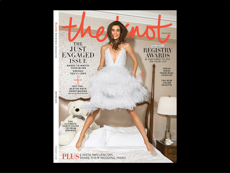 TheKnot婚禮策劃服務公司品牌形象升級改造案例,方案涉及廣告語和logo設計