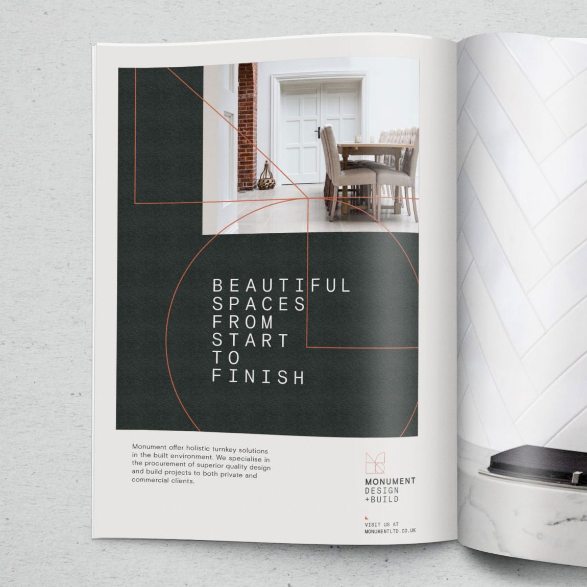 建筑公司Monument品牌標(biāo)志設(shè)計(jì)