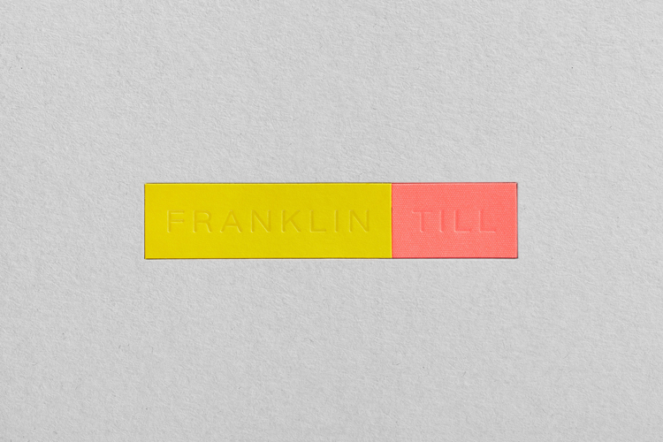 FranklinTill用顏色條塑造全新品牌形象設計，簡約大氣