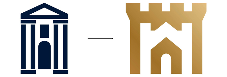 歷史建筑協(xié)會品牌形象設(shè)計，獨特建筑靈感