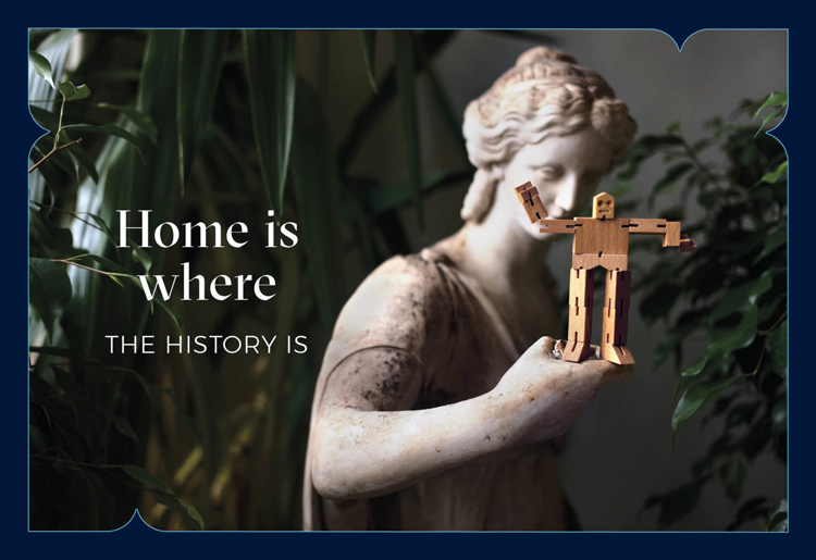 歷史建筑協(xié)會品牌形象設(shè)計，獨特建筑靈感