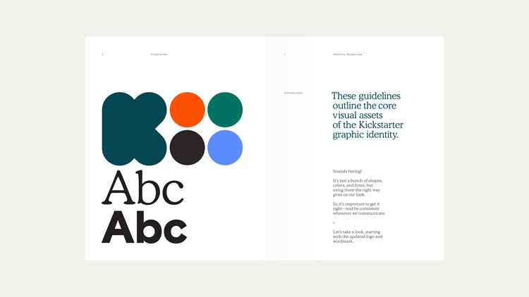 Kickstarter品牌設計方案,品牌視覺創意設計分析