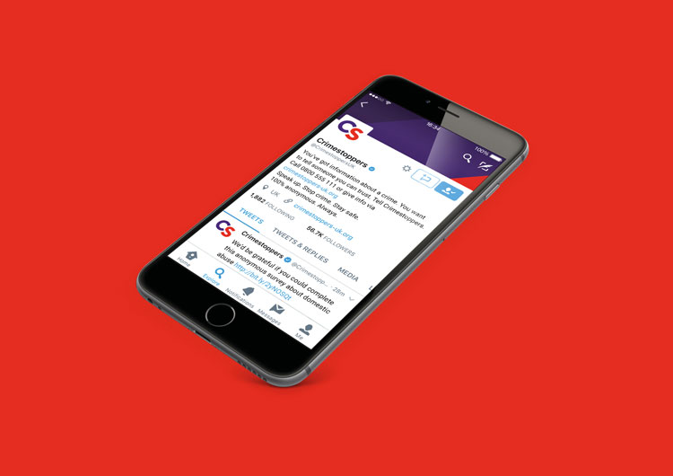 阻止犯罪慈善機構視覺形象設計,暢所欲言,保證安全