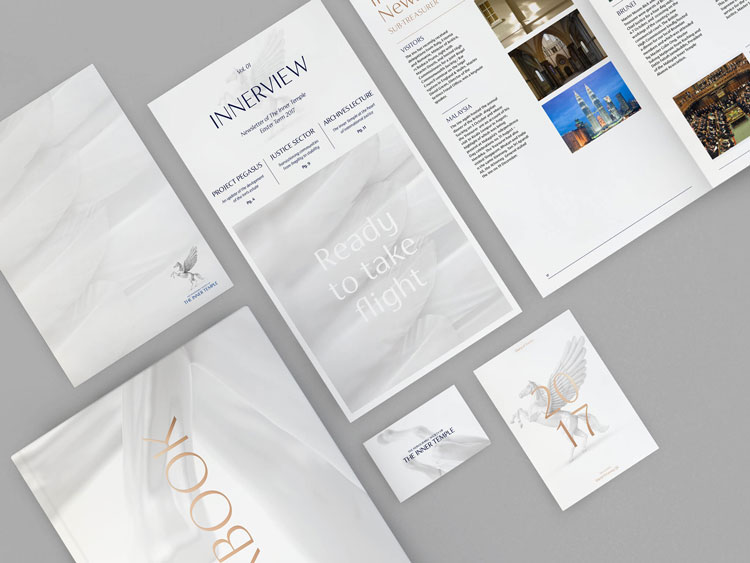 英國(guó)律師和法官的協(xié)會(huì)品牌視覺識(shí)別系統(tǒng)設(shè)計(jì),飛馬標(biāo)志設(shè)計(jì)