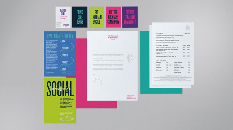 倫敦慈善機構HOSB品牌形象設計，突出對比和不協調