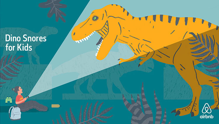 自然歷史博物館中的兒童活動IP動漫形象設計