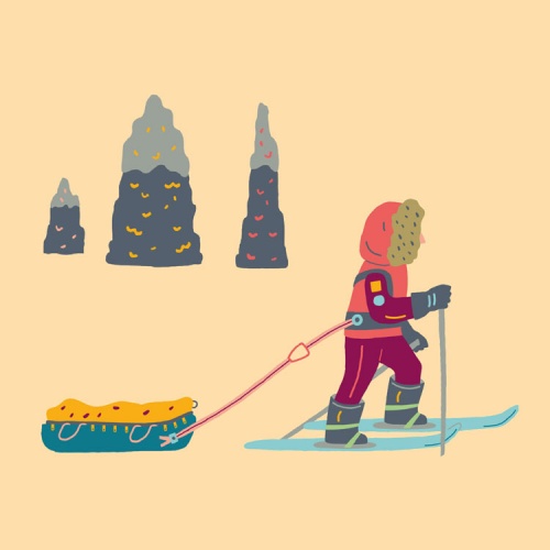 自然歷史博物館中的兒童活動IP動漫形象設計