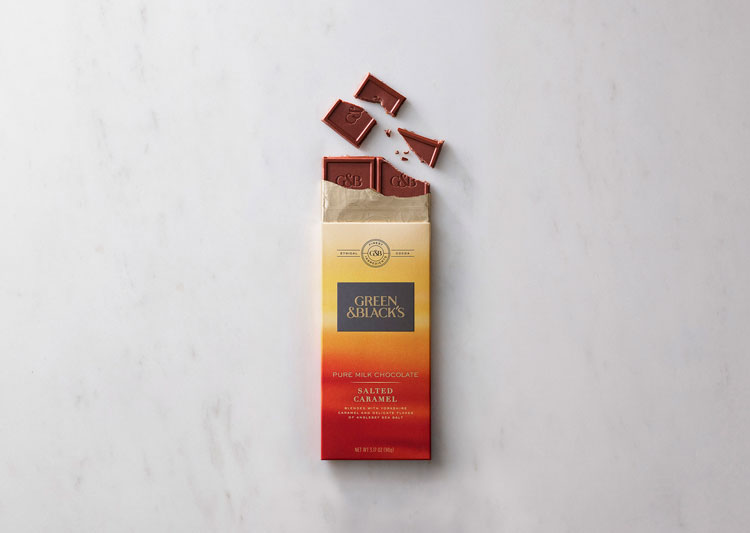 巧克力品牌視覺VI形象設計，放縱和奢華