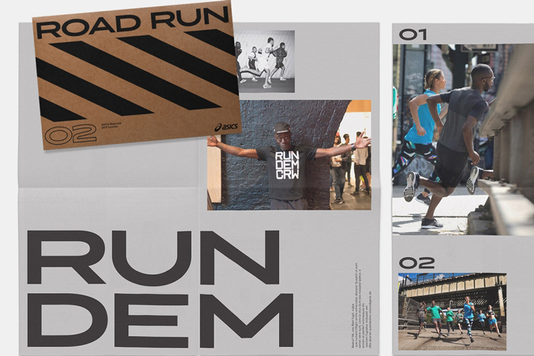 Asics專業(yè)定制跑步鞋重塑品牌形象，定位為體育運動的樂趣