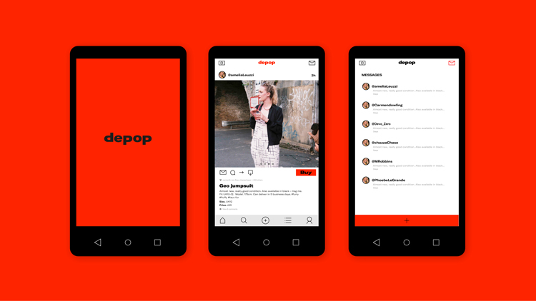 Depop品牌形象塑造設(shè)計(jì)展示如何提升品牌形象