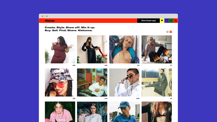 Depop品牌形象塑造設(shè)計(jì)展示如何提升品牌形象