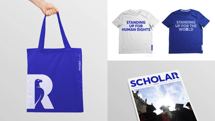 國際獎學金慈善機構Rhodes Trust重塑品牌定位和vi形象設計