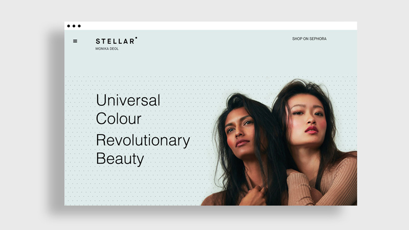 Stellar美妝公司vi品牌形象設計案例分析