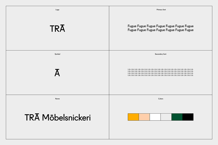 瑞典Tra木材加工公司logo設(shè)計(jì)案例