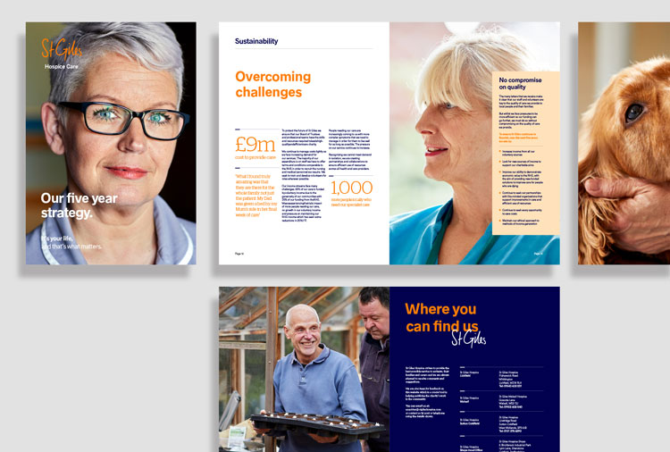 圣吉爾斯療養院品牌形象塑造vi設計，更光明、更積極