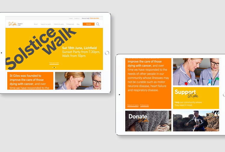 圣吉爾斯療養院品牌形象塑造vi設計，更光明、更積極