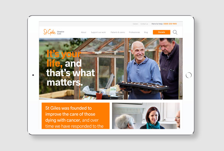 圣吉爾斯療養院品牌形象塑造vi設計，更光明、更積極