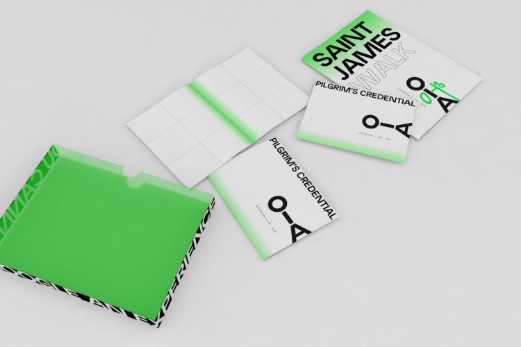 西班牙加利西亞的小鎮旅游景區logo設計， 視覺vi設計