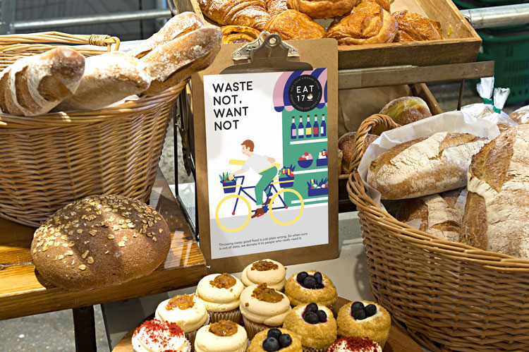 17號餐廳插畫形象設(shè)計