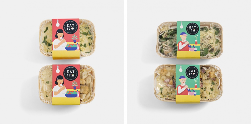 17號餐廳插畫形象設(shè)計