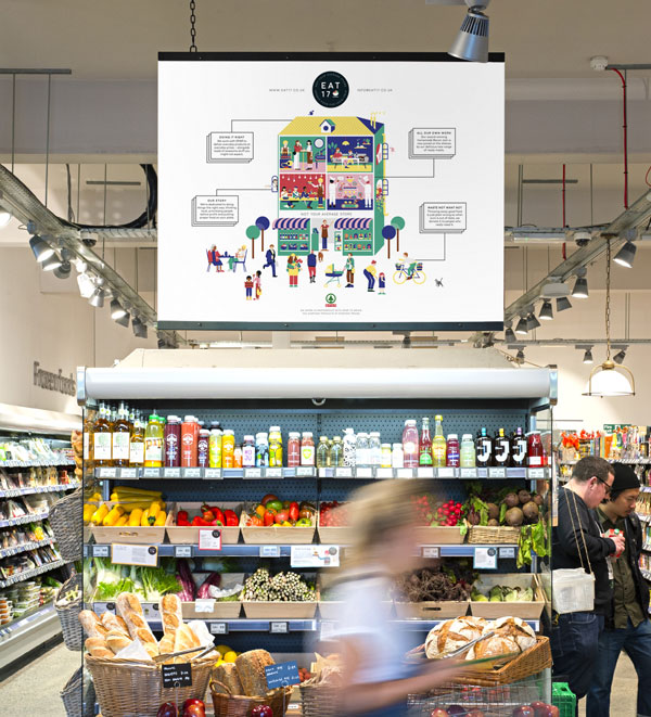 17號餐廳插畫形象設(shè)計