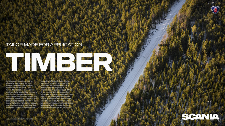 瑞典卡車和巴士制造商Scania企業形象設計,logo設計