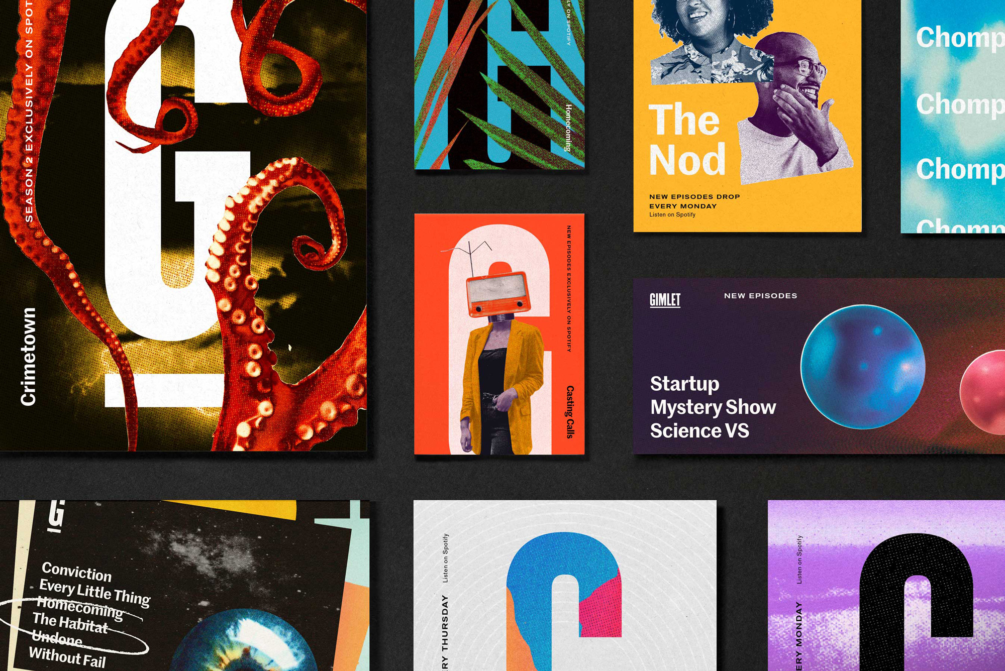 互聯(lián)網(wǎng)視頻播客公司logo設(shè)計(jì)，企業(yè)VI設(shè)計(jì)