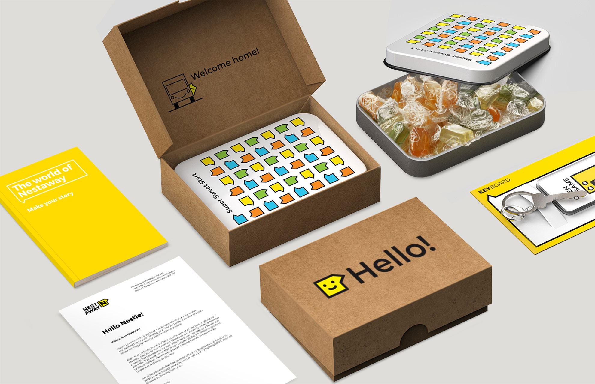 Nestaway屋租賃網(wǎng)絡(luò)平臺vi企業(yè)形象設(shè)計(jì)