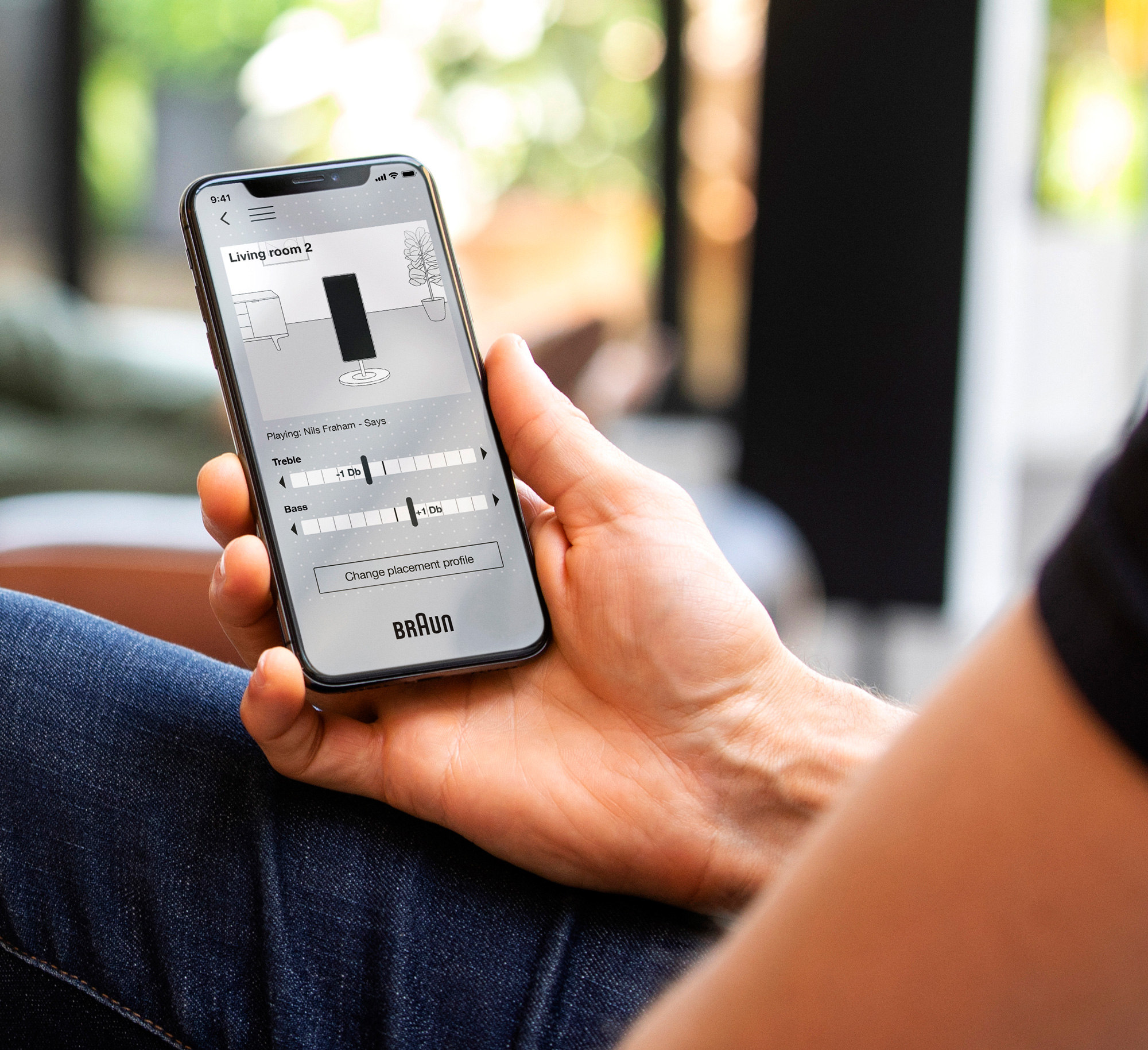 Braun音響音箱企業logo設計，網站設計