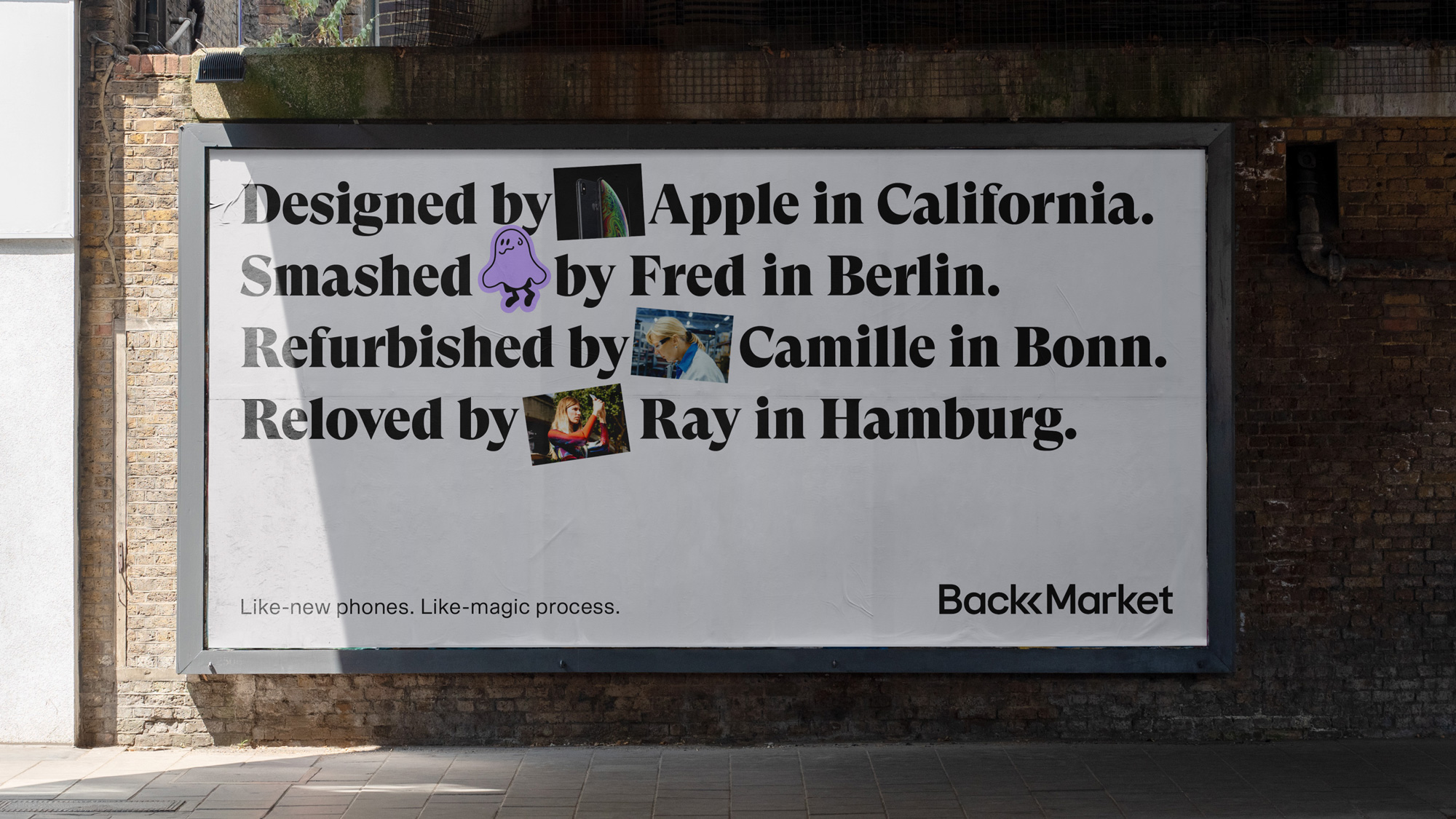 Back Market電子設備翻新服務商公司vi設計，廣告設計