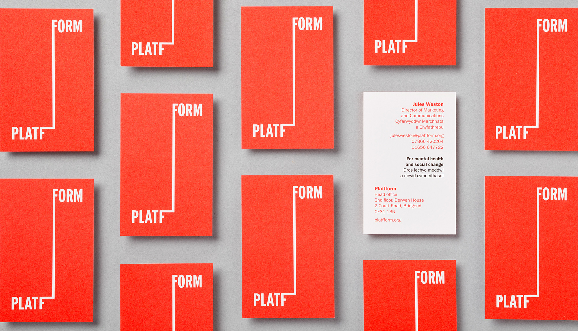 Platfform 精神健康慈善機構(gòu)視覺識別設(shè)計