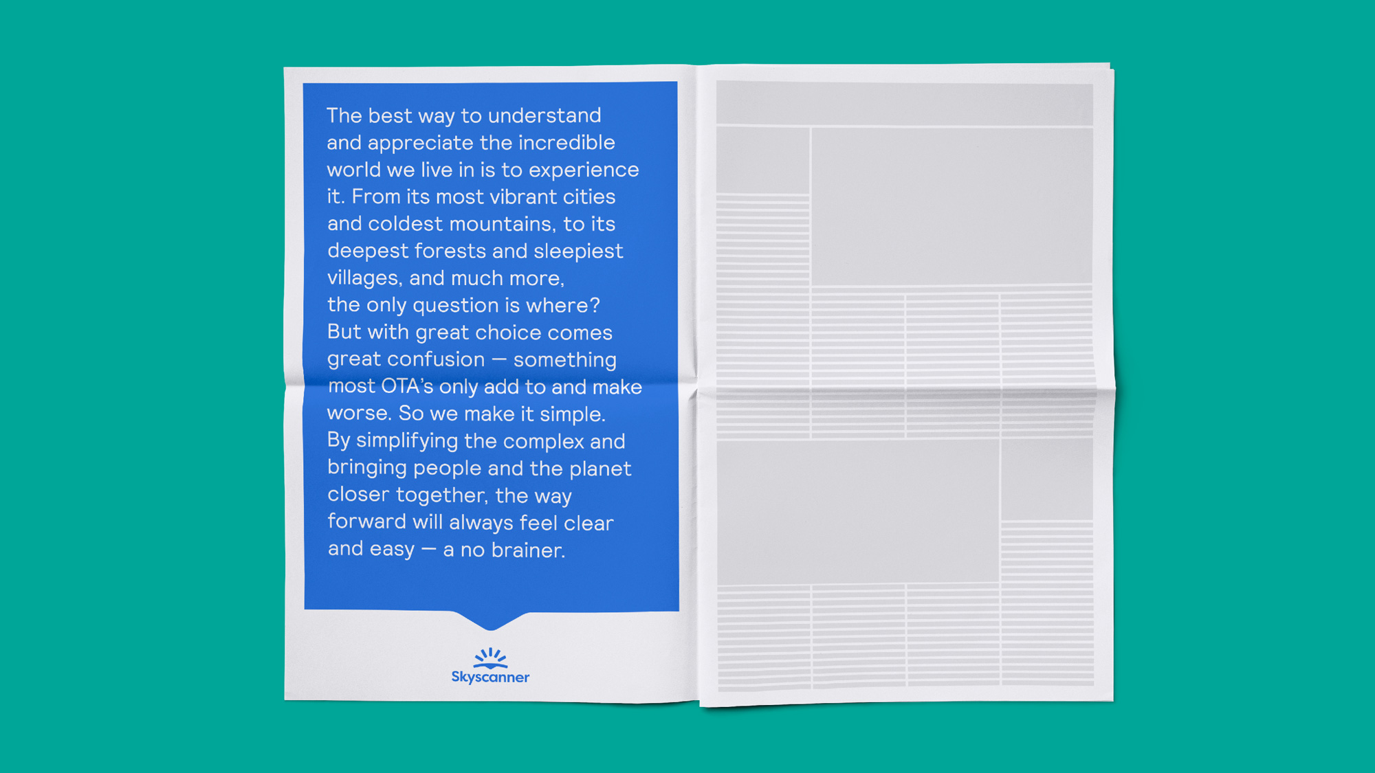 攜程旗下在線旅游預訂服務平臺Skyscanner公司vi設計